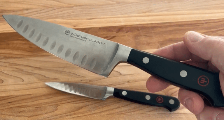 what is a hollow edge knife